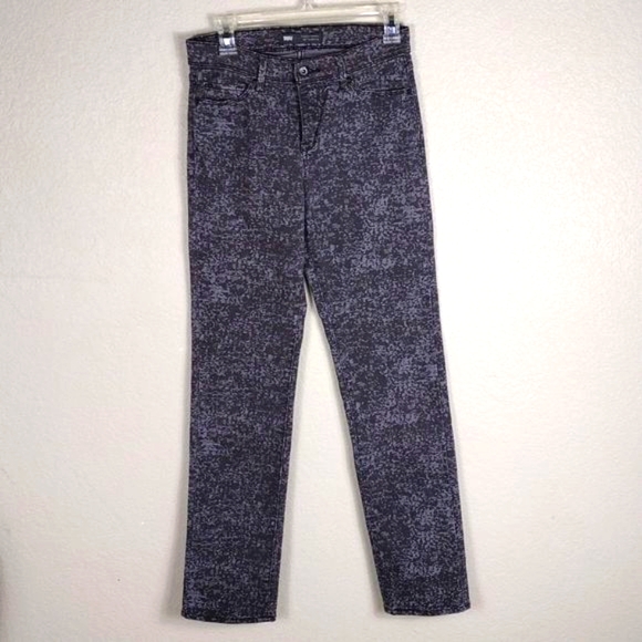 Levi's 512 Perfectly Slimming High Rise Straight Leg Gray Camo - Picture 5 of 14